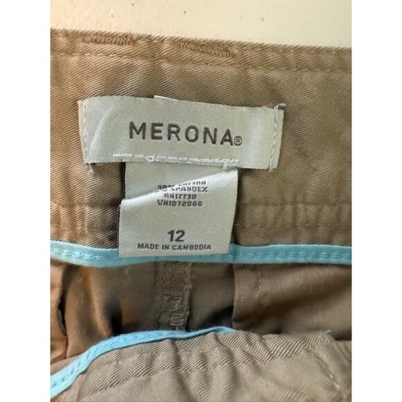 Merona Khaki Skirt Women's Size 12 - Picture 4 of 4
